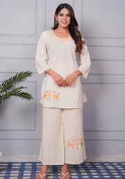 Tulsilicious Desert Whisper Cotton Co-ord Set