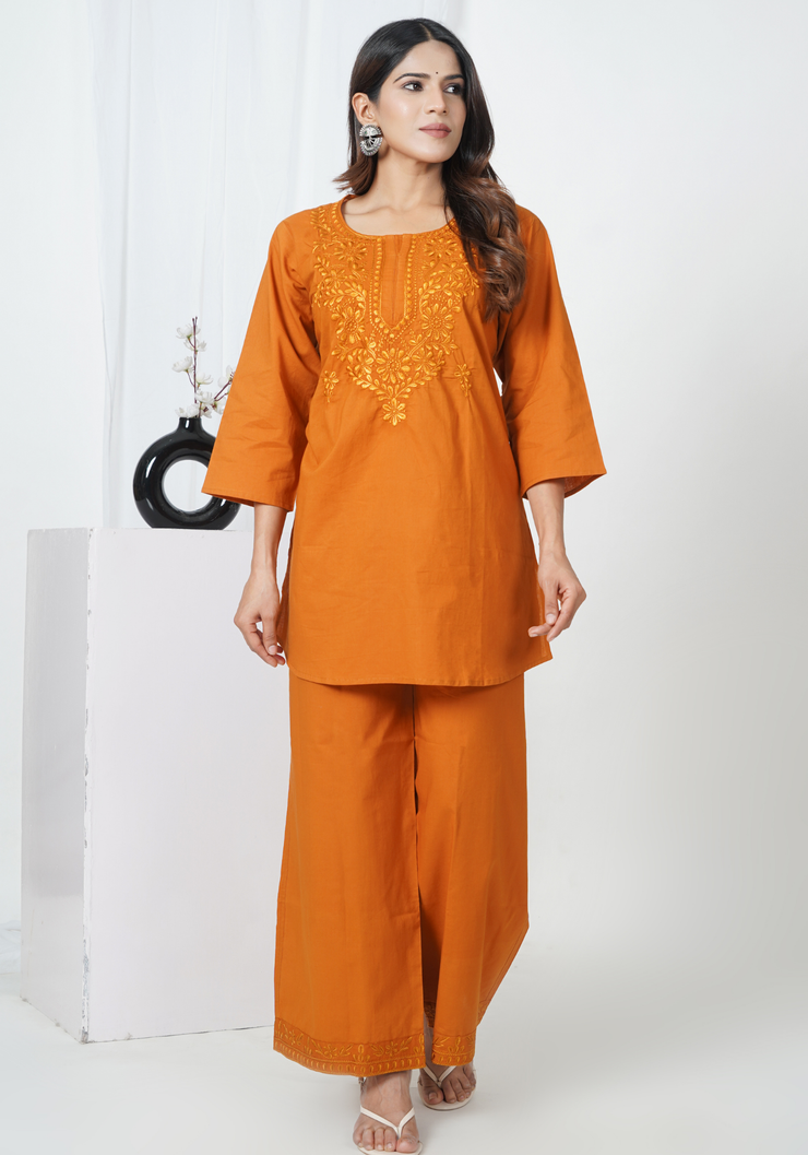 Tulsilicious Rustic Elegance Cotton Co-ord Set