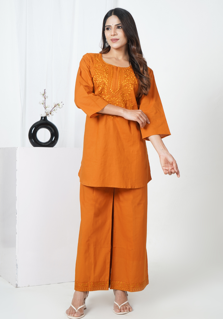 Tulsilicious Rustic Elegance Cotton Co-ord Set