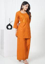 Tulsilicious Rustic Elegance Cotton Co-ord Set