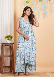 Tulsilicious Summer Spring Kurta & Pants Set