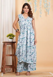 Tulsilicious Summer Spring Kurta & Pants Set