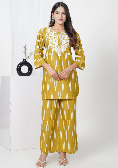 Tulsilicious Radiant Weave Cotton Co-ord Set
