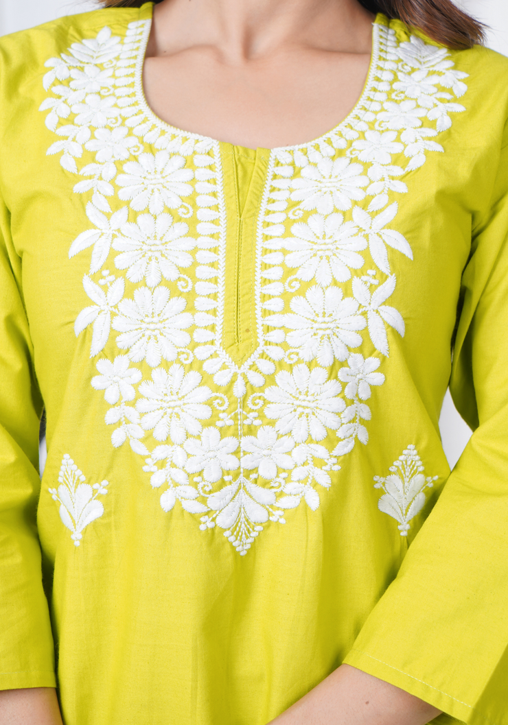 Tulsilicious Delicate Edge Cotton Co-ord Set