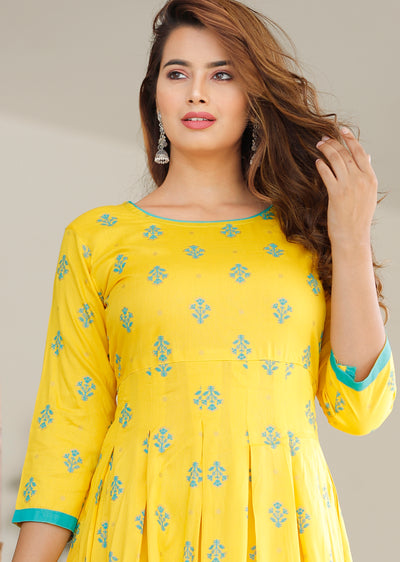 Tulsilicious Fantasy Yellow Dress