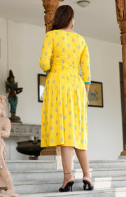 Tulsilicious Fantasy Yellow Dress