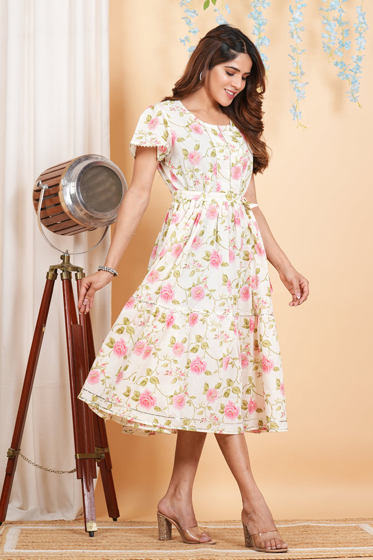 TULSILICIOUS SUMMER BREEZE COTTON DRESS