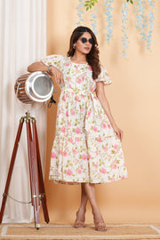 TULSILICIOUS SUMMER BREEZE COTTON DRESS