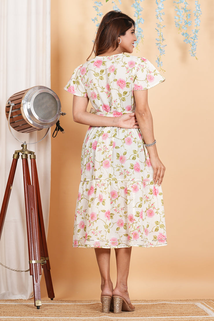 TULSILICIOUS SUMMER BREEZE COTTON DRESS